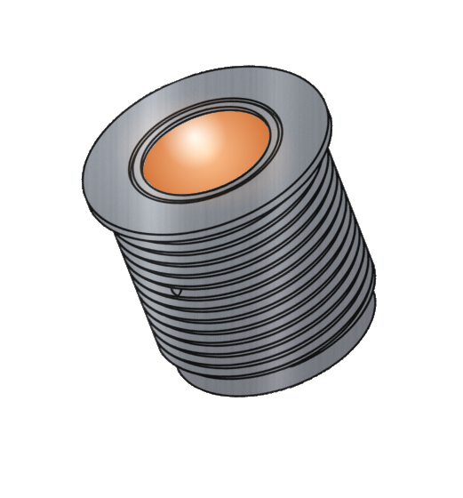 HABI Button — engineering render